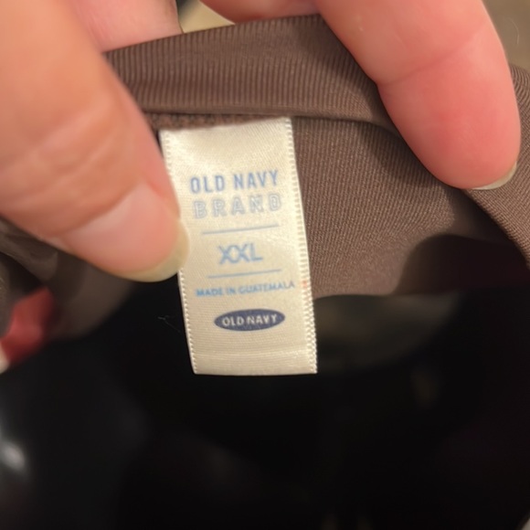 OLD NAVY 🏖️ LK NW PINK/BROWN TROPICAL RASH GUARD SWIM SURF SHIRT TOP Women’s XXL - Picture 6 of 7